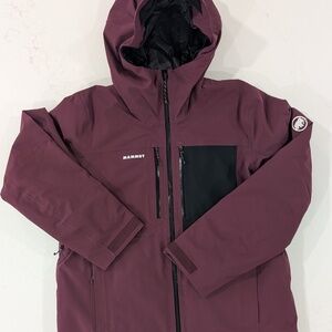 Mammut Stoney HS Thermo Jacket Women XL Purple Ski Snowboard